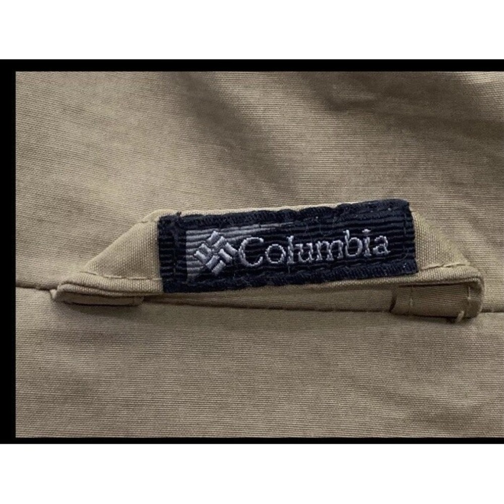 Columbia Sportswear Jacket Mens M Brown Full Zip Pockets Cotton Outdoor Hiking - Picture 4 of 16